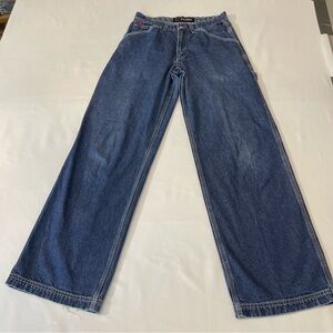 FUBU WOMENS VINTAGE PAINTER PANTS , SZ 7/8, VERY GOOD CONDITION, PREOWNED